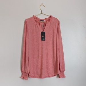 Kikula Soft Knit Dressy Long Sleeve Top L